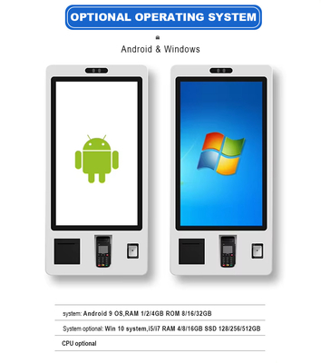 Beli Qtenboard Grosir 32 43 50 55 65 75 Inch 4k Indoor Floor Standing Lcd Touch Screen Kiosk Self Service Kiosk untuk toko online manufacture