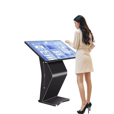 kaufen 55 65 Zoll Touchscreen Dual System Tragbare Selbstbedienung Schule Digitale Beschilderung online manufacture