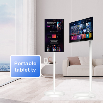 satın al Qtenboard Dokunmatik Ekran Akıllı Mobil Dolaşan TV Dahili Pil Hoparlörü Android Taşınabilir TV Tablet online manufacture