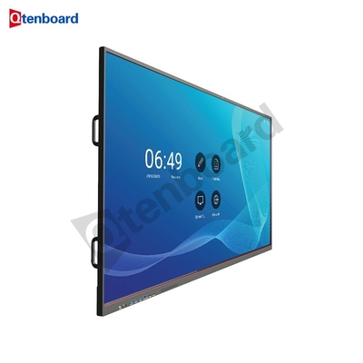 satın al Qtenboard 55 65 75 86 Inch LCD Akıllı Tahta Dokunmatik Ekran Android 14 4+32G Akıllı Dijital Beyaz Tahta online manufacture