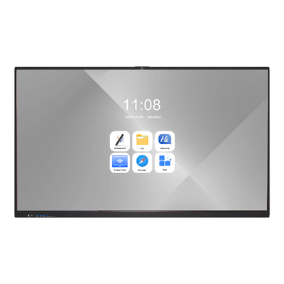 주문 65/75/86/105/110 Inch Finger Pen Multi Touch Screen Smart White Board Conference online manufacture