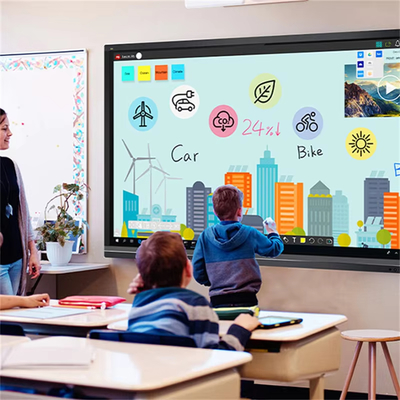 comprar Wholesale Price 75 86 98 Inch Electronic Black Board Interactive Smart Board Nano Blackboard online manufacture
