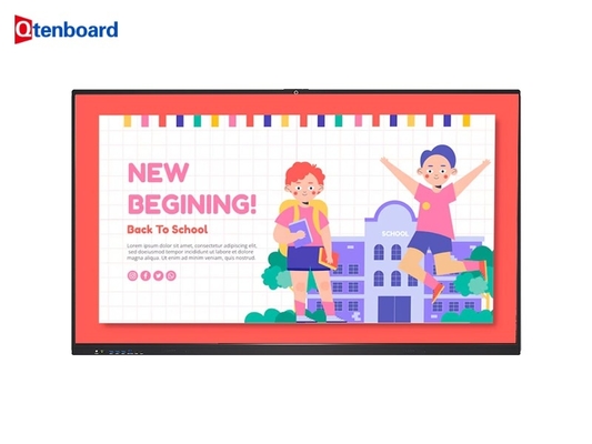 شراء Qtenboard 86 بوصة UHD 4K 20 نقطة لمسة تفاعلية لوحة مسطحة رقمية online manufacture