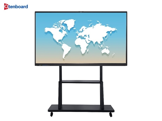 acheter Qtenboard en gros style chaud 55 65 75 85 écran tactile LCD tout en un tableau blanc interactif 86 panneau plat 110 pouces pour l'école online manufacture
