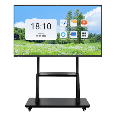 Qtenboard 65 Inch Display Interactive White Board 20 Points IR Multi Touch LCD LED Interactive Whiteboard for Educational