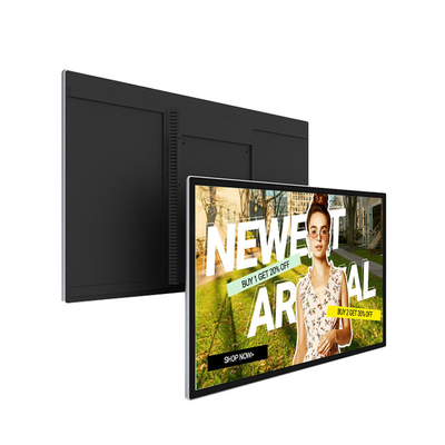 Qtenboard Płaska reklama ściana montowana LCD Bank Digital Signage Media Player z CMS