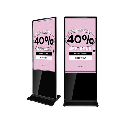 Floor Stand Lcd Advertising Display Waterproof Indoor Retail Store Digital Signage