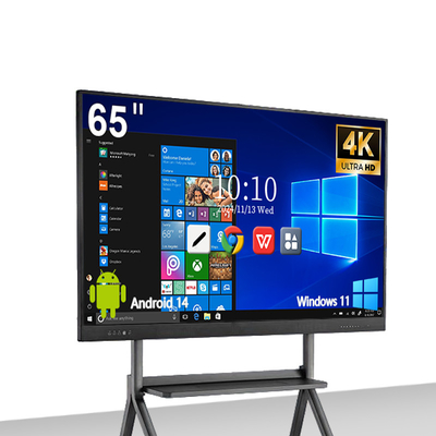 55 65 75 85 86 98 110' 4K LCD cyfrowy interaktywny panel dotykowy dla szkół