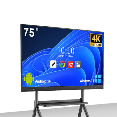 65 75 86 cali Android 14 Whiteboard Interaktywny Smart Whiteboard Interaktywny Panel dotykowy