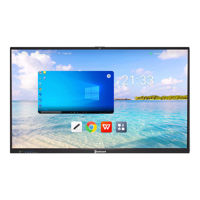 Qtenboard 1 Year Warranty 24h Service 55 Inch Smart Board Whiteboard