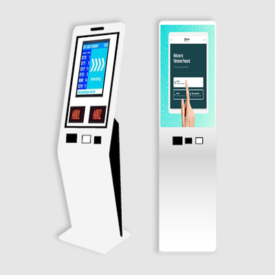 Qtenboard Intelligent Self-Service Queue Kiosk Restaurant/Bank/Hospital Queue Management Equipment with Management System