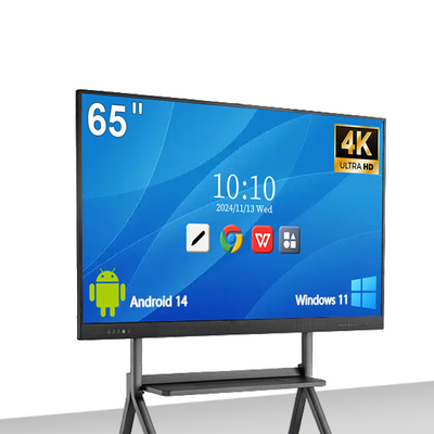 High brightness Dual CPU Live Annotation Interactive Digital Whiteboard