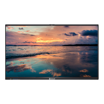 Niestandardowy ekran startowy edukacja zdalna interaktywny płaski panel USB-C porty HDMI