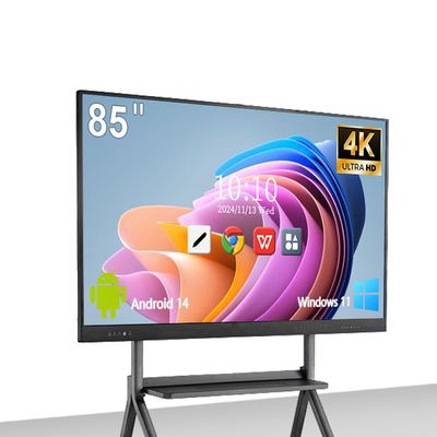 Qtenboard 40-Point Touch 4K Screen Custom Logo Interactive Digital Whiteboard