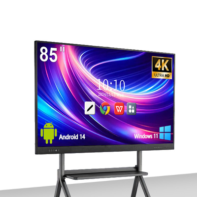 4K Touch Custom Dual System Edukacja Licytacja Interaktywna Digital Whiteboard