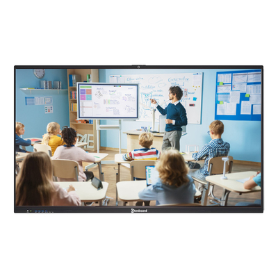 Interactive Smart Board 4K High Precision Infrared 40 Point Touch Custom LOGO