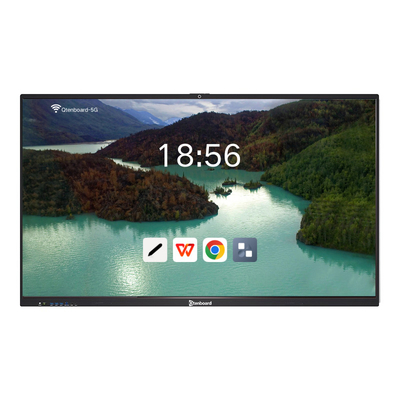 School Classroom Whiteboard Anti-glare A+ Screen Interactive Smart Board Android 14