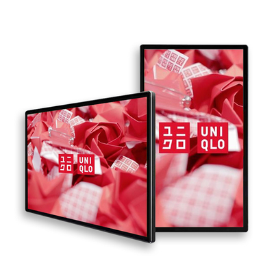 Factory Wholesale Wall-mounted 32 Borderless TV Advertising LCD Display with Android Board