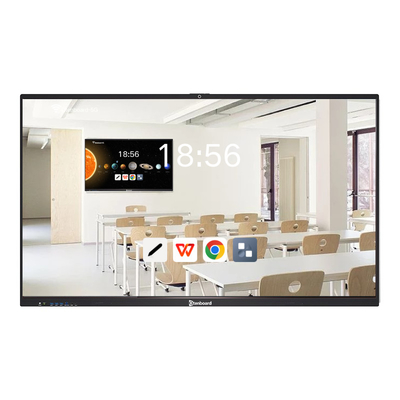 Qtenboard 55 65 75 Inch Smooth Write Dual System Interaktywna inteligentna tablica biała