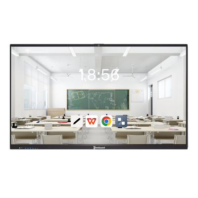 Qtenboard 4K Android 14 4+32G V100 Interactive Whiteboard Smart White Board