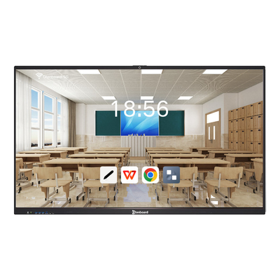 Qtenboard 75 65 86 Inch Dual Touch Panel Smart White Board dla szkoły
