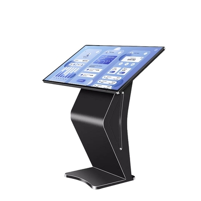 43 55 65 Inch Indoor Wayfinding 4K HD Floor Standing School Digital Signage