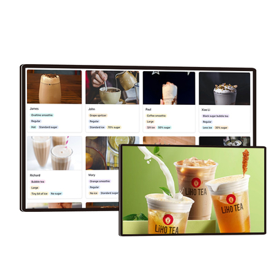 Qtenboard Popular Touch Screen 15.6 Inch Self Service Order Kiosk Desktop Cash Payment Kiosk for Check in Check Out Kiosk