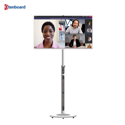 Qtenbaord 24 32 Inch Smart TV Stand by Me Przenośny bezprzewodowy telewizor na kółkach