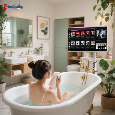 Qtenbaord Home Entertainment Lcd Wireless Touch Screen Stand Tv Podążaj za mną TV
