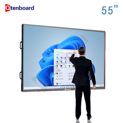 Qtenboard E-Learning 55-calowy panel interaktywny dotykowy, ekran dotykowy, inteligentny tabliczka biała do spotkań edukacyjnych