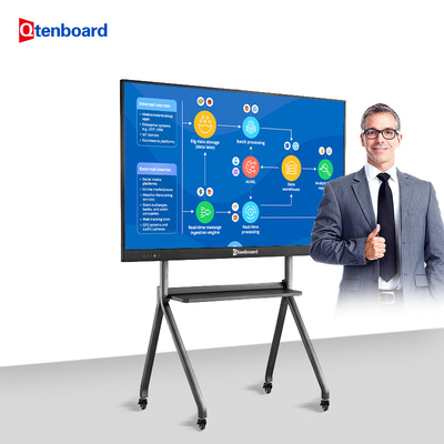 Qtenboard 55 Inch Biuro / Szkoła / Klasy Interaktywny Smart Board Interaktywny płaski panel