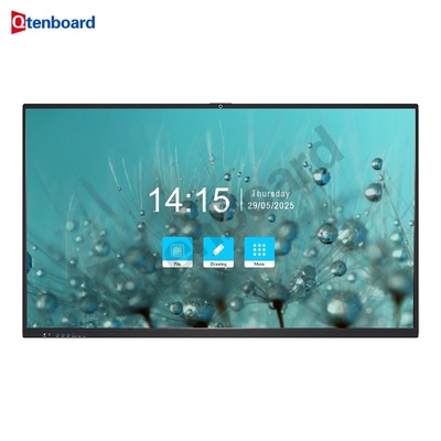 55 65 75 85 86 98 105 110 Inch Interactive Flat Panel Smart Digital Whiteboard with Type-C Connectivity