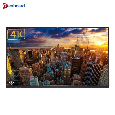 Qtenboard ODM/OEM 65 75 86 pouces 4K LCD tout en un tableau interactif tableau blanc numérique intelligent prix