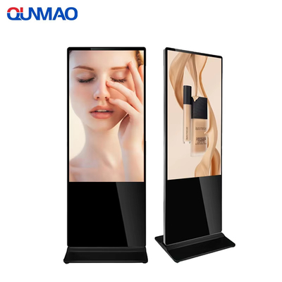 Qunmao Wifi LCD Screen Indoor 55 Inch Video Advertising Player School Digital Signage