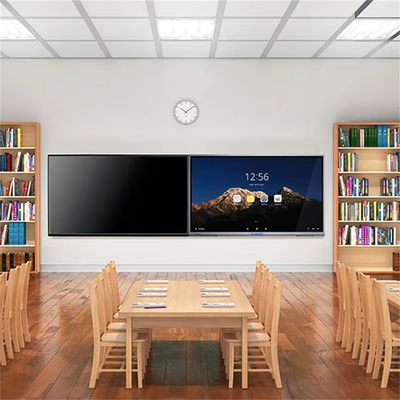 Qtenboard Factory Price 55 65 75 86 105 Inch Touch Screen Interactive Flat Panel