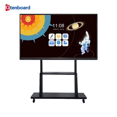 Qtenboard 75 Inch Electronic Interactive Smart Board Whiteboard Education 86 Inch