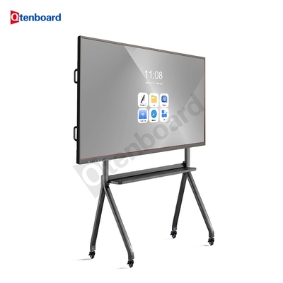 Qtenboard Wholesale 65 75 Inch School 4K Interactive Touch Panel With Digital Pen For Egypt