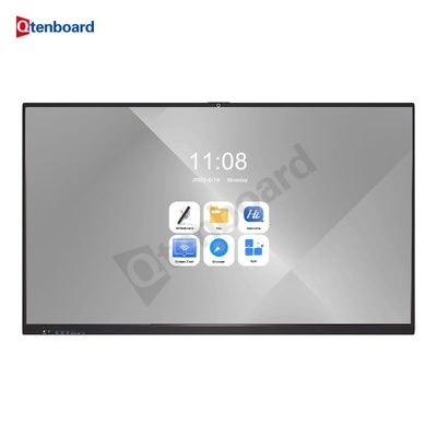 Qtenboard Interactive Touch Panel 65 75 86 Inch Arabic Display for Education Egypt