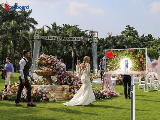 Qtenbaord StandByMe TV: The Unique, Portable Guest Book Alternative for Weddings