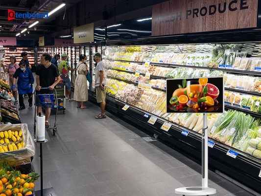 Smart Aisle Guidance: Qtenboard Standbyme’s Portable TV Tablet Product Finder