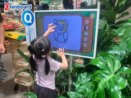 Qtenboard Portable TV Tablet Kid Zone Parent Rest Station with Built-In Speaker Dwell Time Dynamo PAL Receiving System