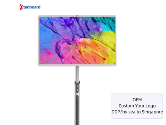OEM/ODM Stand By Me TV 360° Rotatable Height Adjustable Portable Smart TV Supplier For Singapore