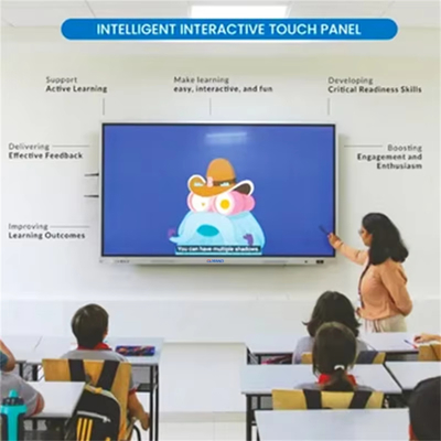 Qtenboard IWB IR Interactive Whiteboard Smart White Board Finger Touch Whiteboard 86 96 102 Inch Whiteboard