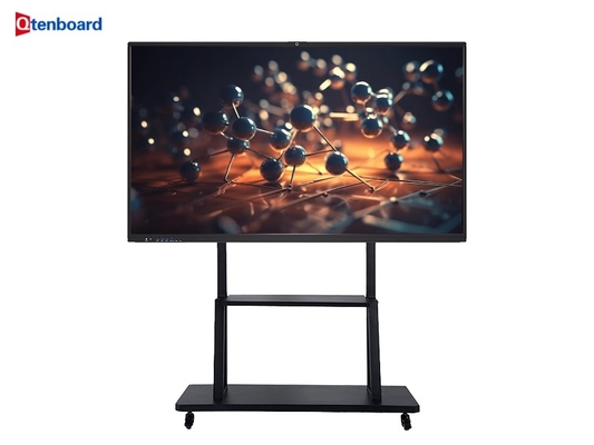 Qtenboard 65 Inch LCD 4K Interactive Panel Android 11 All-in-one Pc Computer Interactive White Board