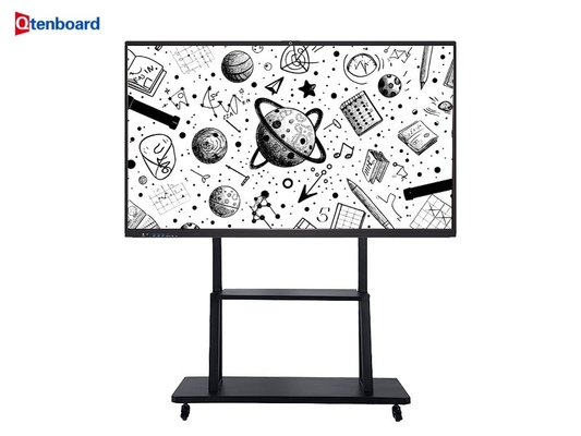 Qtenboard Wholesale Price 65 75 86 98 Inch LCD Smart Board , Touch Screen Digital Interactive White Board