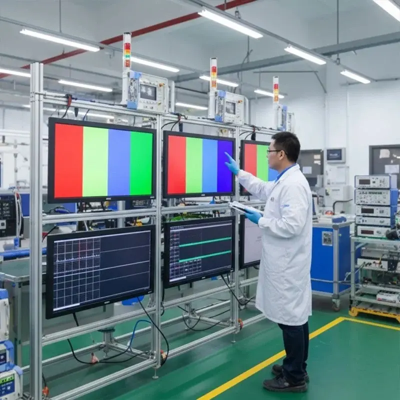 Hanging Double Sided Window Indoor Digital Signage Screen