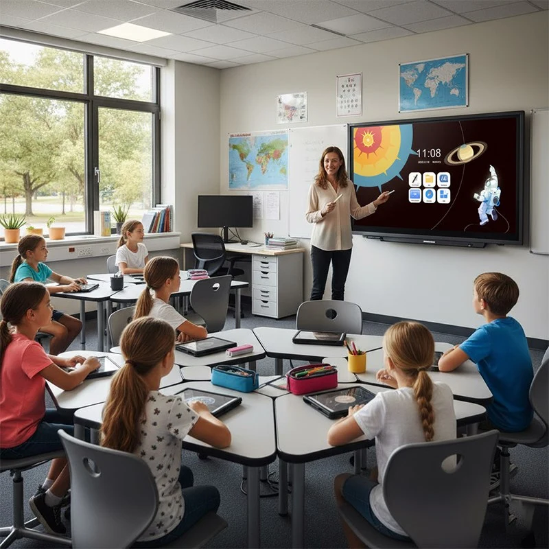 Interactive Whiteboard Flat Panle For Education Classroom Solution