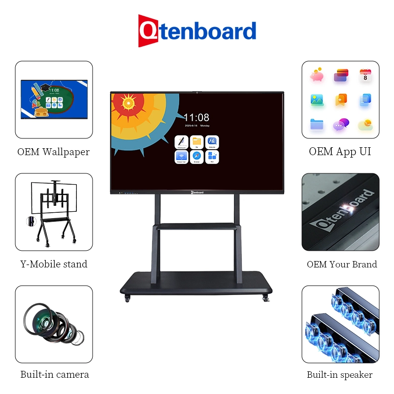Qtenboard Interactive Whiteboard OEM/ODM Manufacture