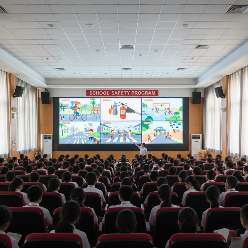 LCD Video Wall Education