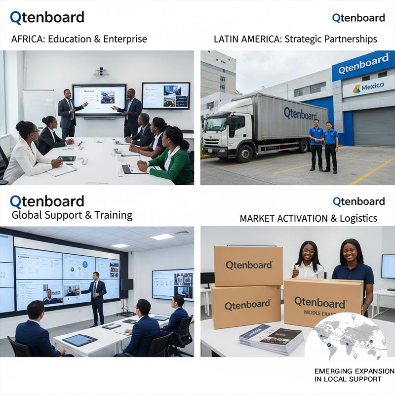 Qtenboard Expands Emerging Market Distribution in Africa and Latin America